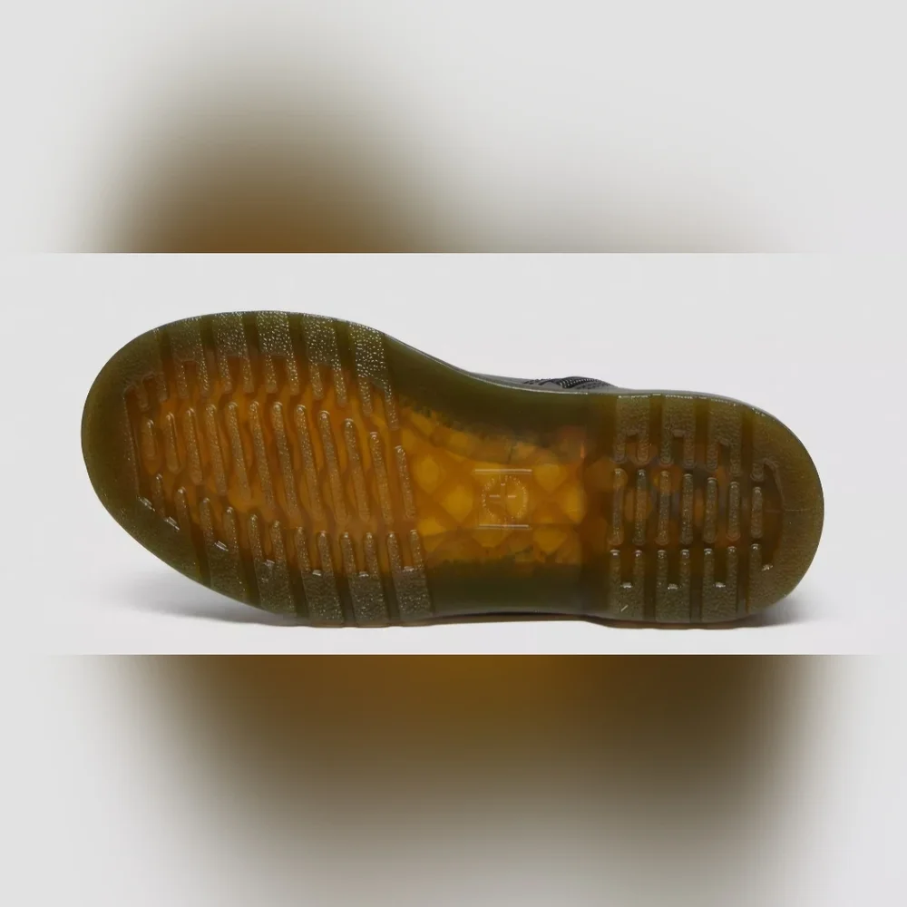 Dr. Martens Doc Marten AirWair Black Combat Boots 1460 Junior Moto NEW Size 3 US - Picture 8 of 11